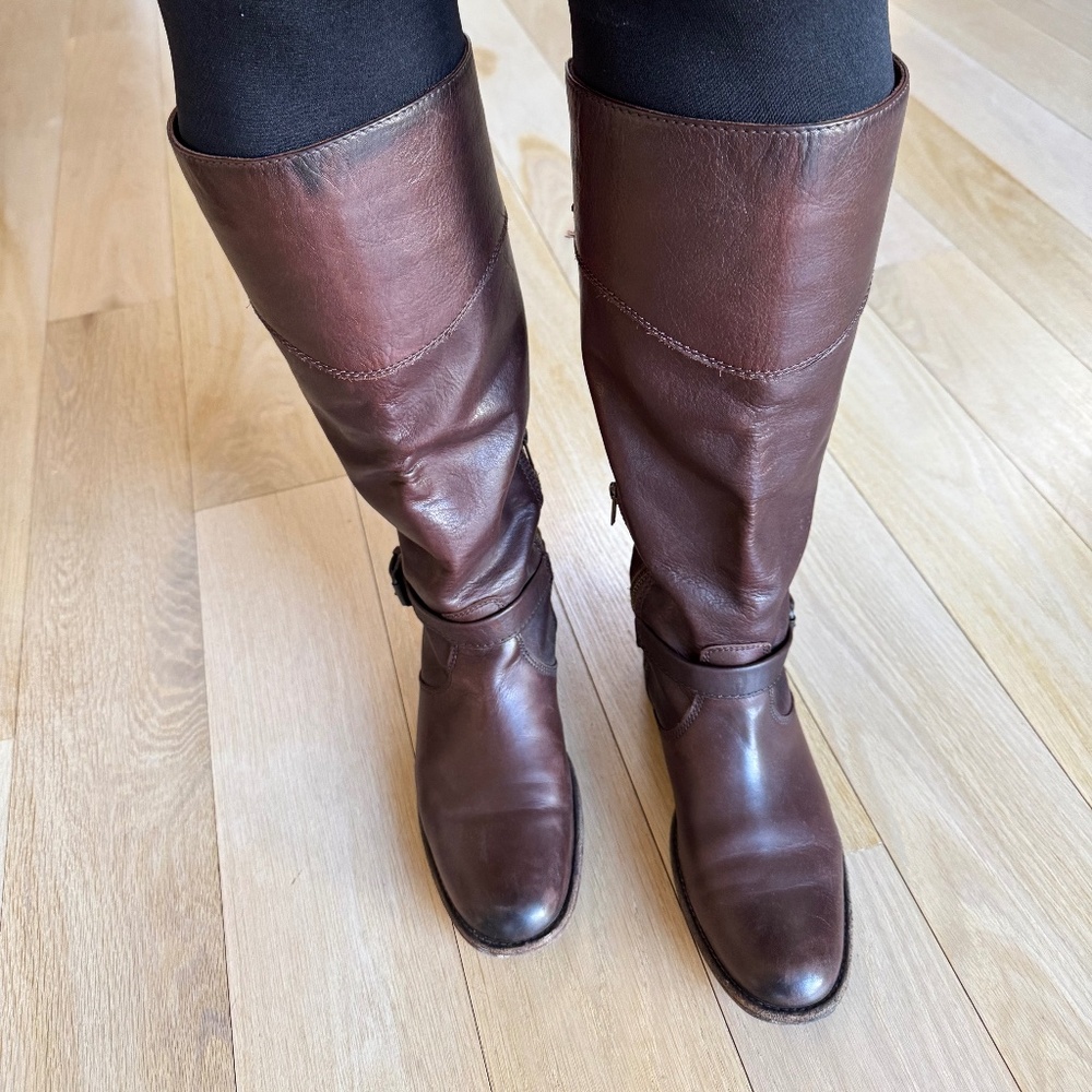 Frye Extended Calf Tall leather boots 3476844